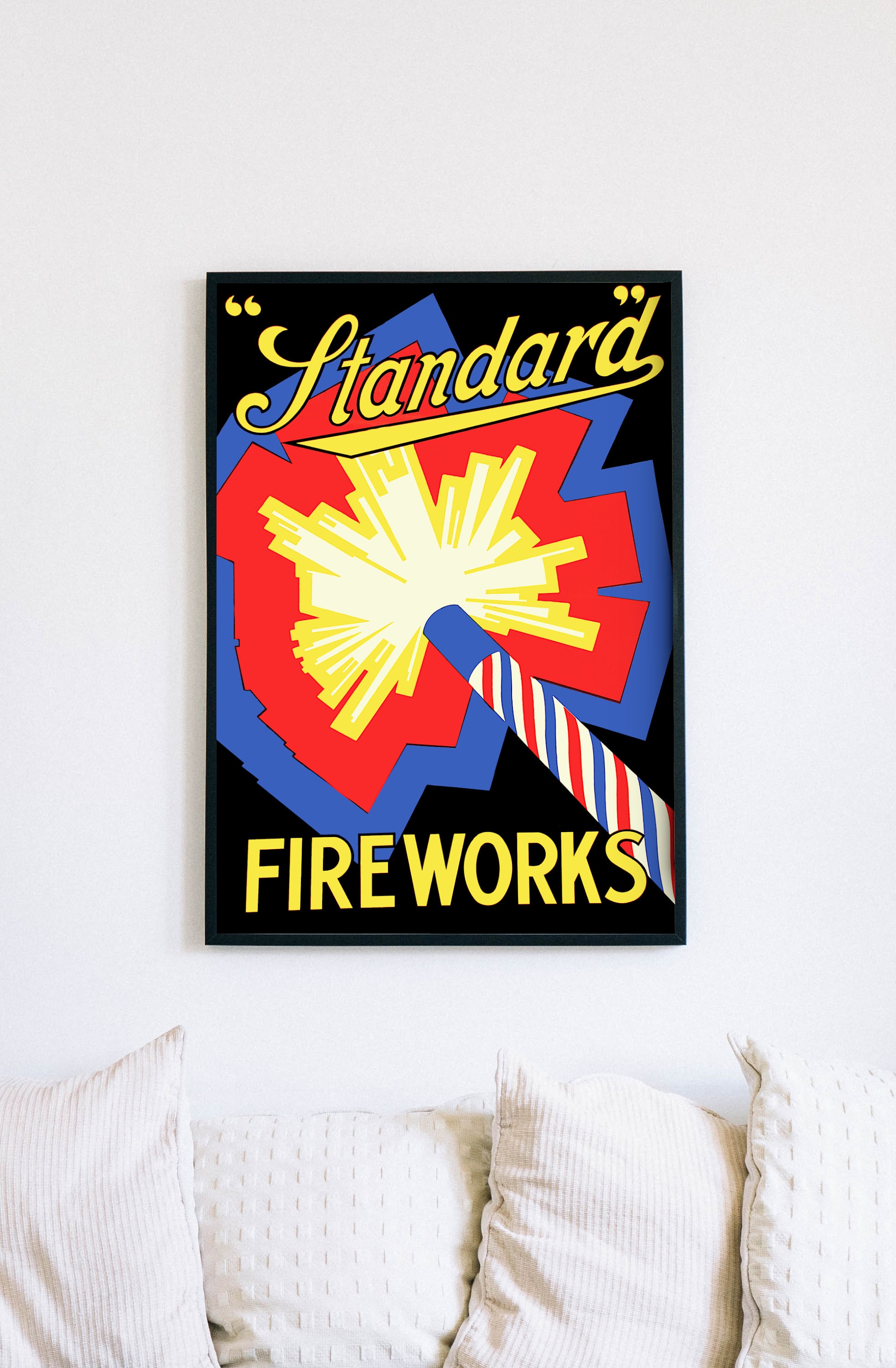 Standard Fireworks Poster