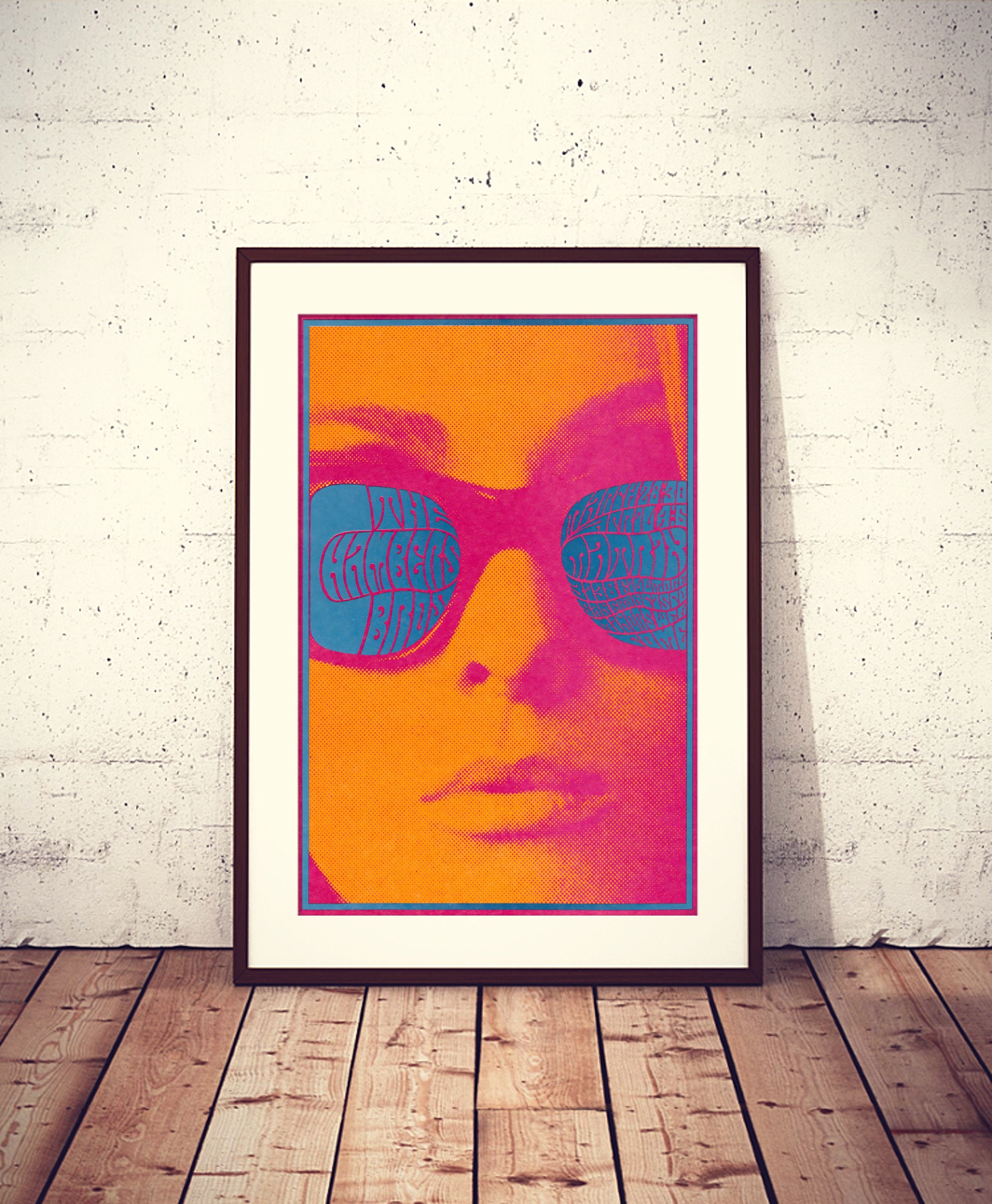 The Chambers Brothers 1967 Original Concert Poster HQ | Etsy