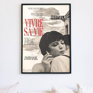 Vivre sa vie - French New Wave Film Poster (Digital Download) image 3