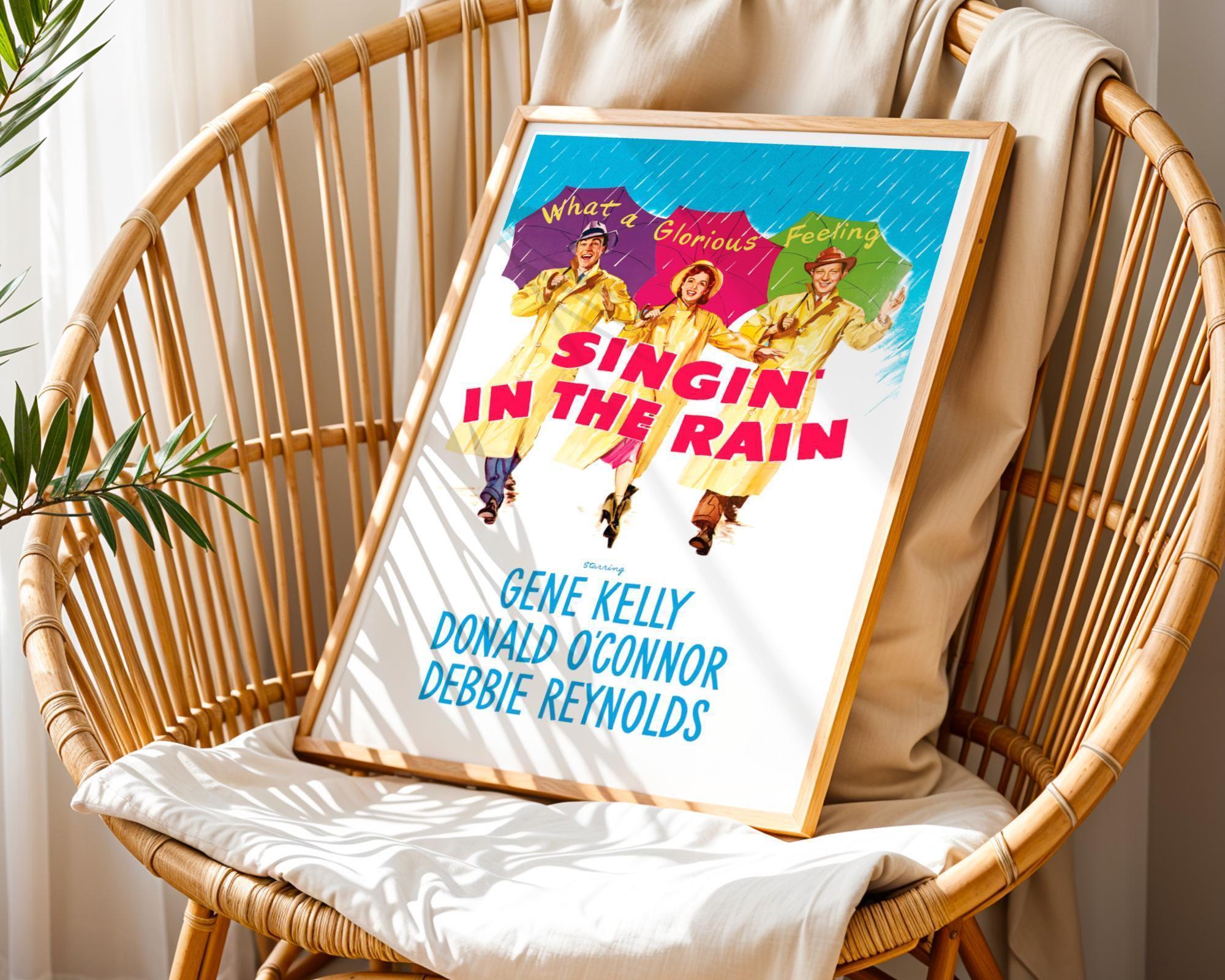 Singing in the rain poster - Etsy 日本