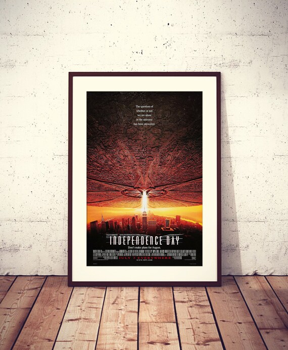 Independence Day Movie Poster A1 A2 A3 A4 A5 Poster classic movie poster Vintage movie print Film Print retro movie poster