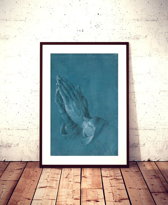 Praying Hands 1508 Albrecht Dürer Classic Artwork Drawing on | Etsy