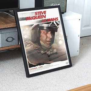 Le Mans 1971 Movie Poster: Steve McQueen Racing Film (Digital Download)