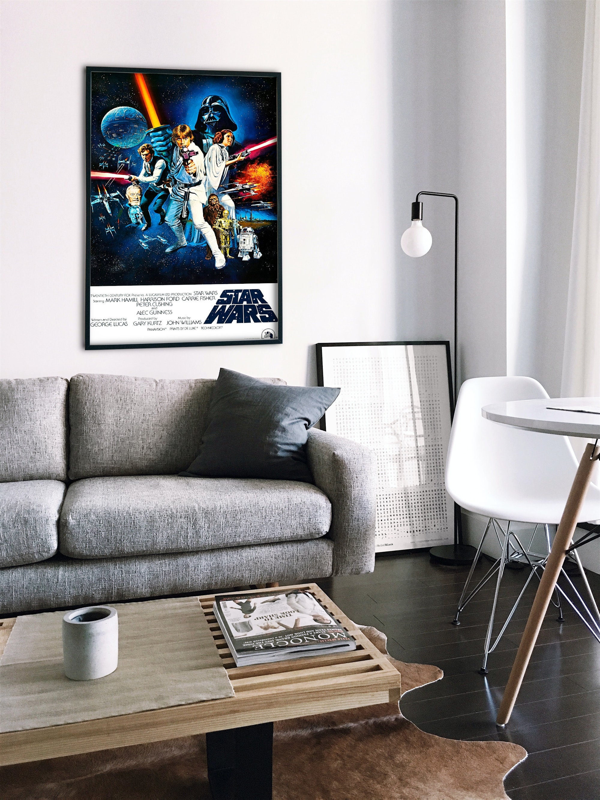 Star Wars New Hope 1977 Movie Vintage Art Wall Indoor Room Poster- POSTER  20x30