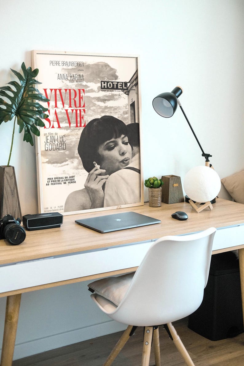 Vivre sa vie - French New Wave Film Poster (Digital Download) image 2