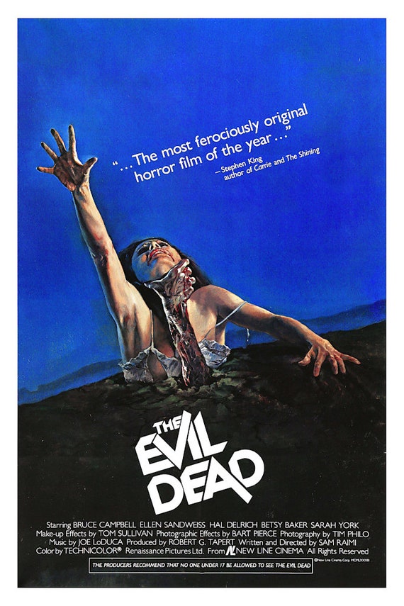 Marquee Poster  Evil Dead 1981 US 1-sheet