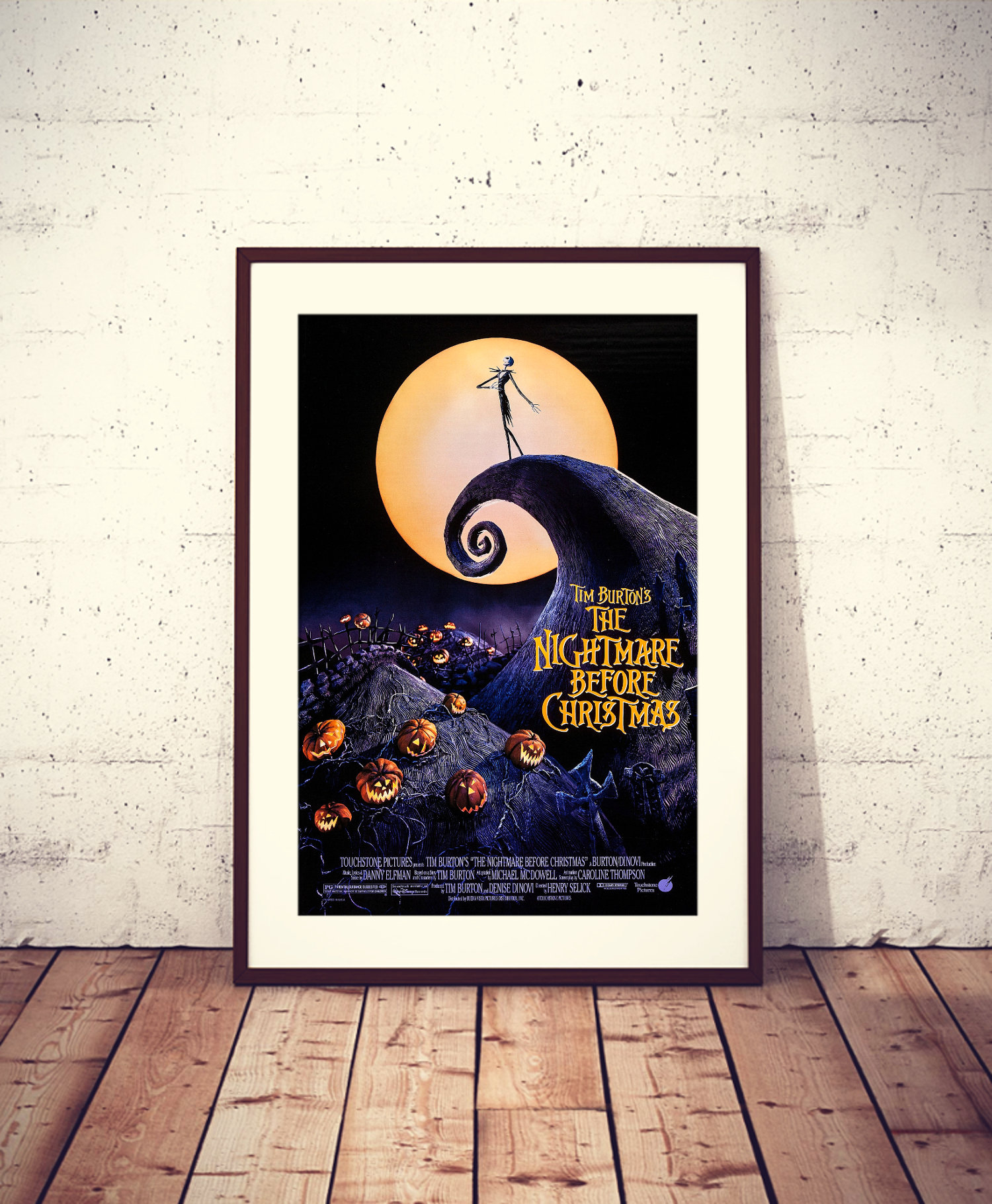 ナイトメアー・ビフォア・クリスマス ポスター：1993年アニメ映画