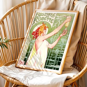 Absinth Robette Poster: 1896 Werbekunst (Digitaler Download) Bild 2