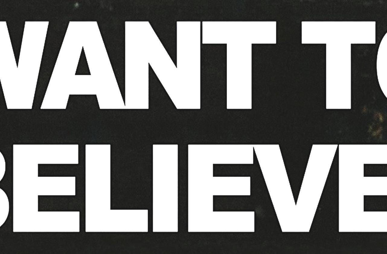 X-ファイル、I Want to Believe ポスター（デジタルダウンロード