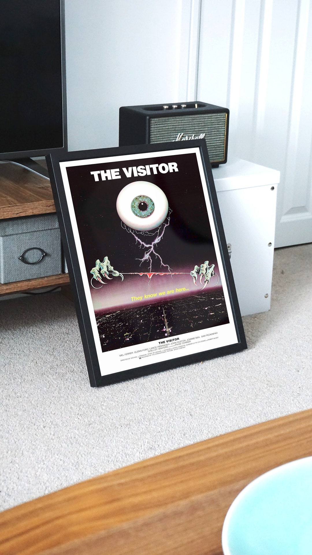 The Visitor, 1979 Science Fiction Horror Film, Digital Poster File