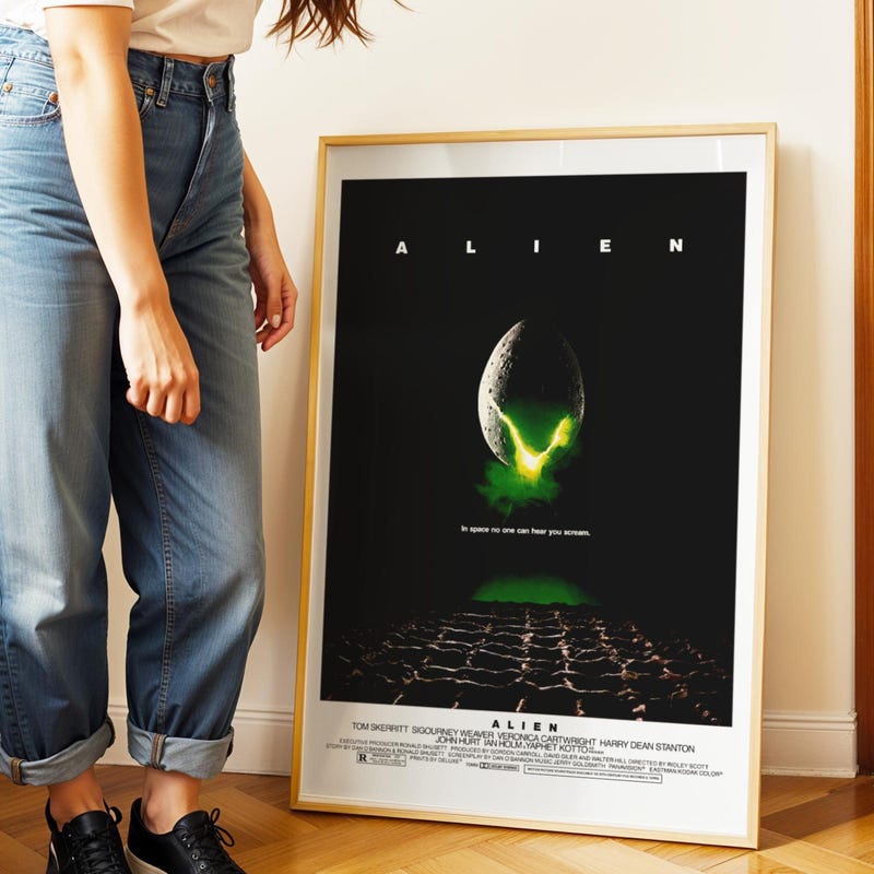 Alien Movie Poster - Etsy