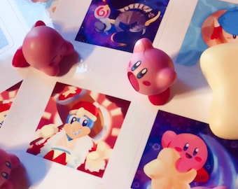 Adesivos de vinil Kirby de 2,5” - Kirby, Meta Knight, Bandana Dee, decalque King Dedede para laptops, consoles de jogos, etc.