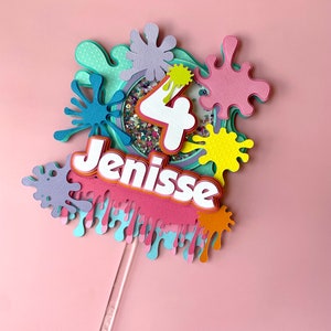 Slime cake topper Shaker