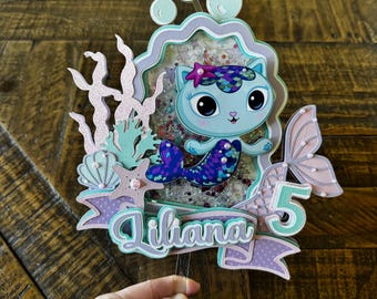 Mercat cake topper