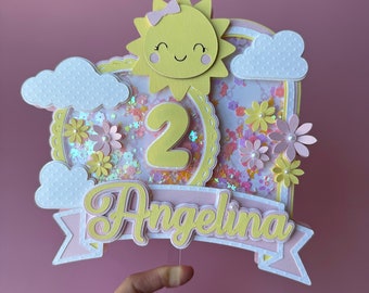 Sunshine Cake topper