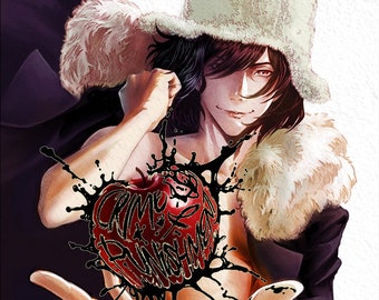 Fyodor Dostoyevsky 11x17 Print Crime and Punishment Dead Apple inkblot anime manga