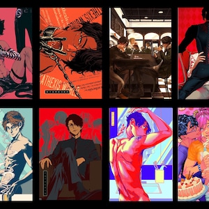Choose 2: Sex Therapy Original Comic 4&quot;x6&quot; mini prints yaoi BL manga CATHEXIS SixSpades
