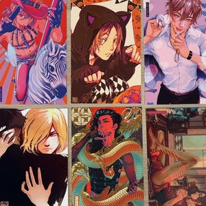 Kies 2 miniprints van 4 x 6 inch Nu:Carnival Original Cathexis Yaoi BL willekeurige fanart