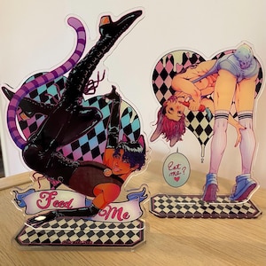 Wonderland Bunny Boy Haruto Cheshire Cat Elliot Acrylic Standee BL Yaoi Comic CATHEXIS Reversible