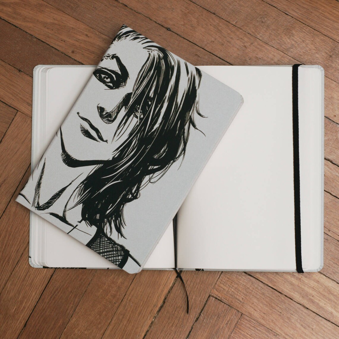 Choose Option Sketchbook Grid Dot Notebook Journal 8.5 X 6 Etsy