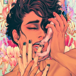 Sex Therapy by CATHEXIS 11&quot; x 17&quot; stampa artistica BL comic yaoi manga gay queer m/m originale Honeysuckle