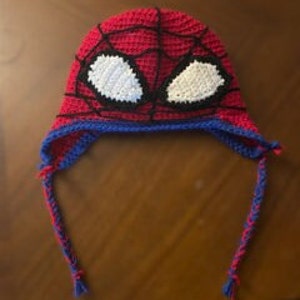 Crochet Spider-Man inspired superhero  Pattern! DIGITAL DOWNLOAD!