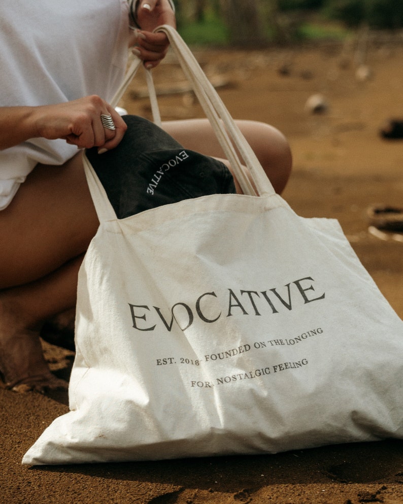 Organic Cotton Evocative Tote image 1