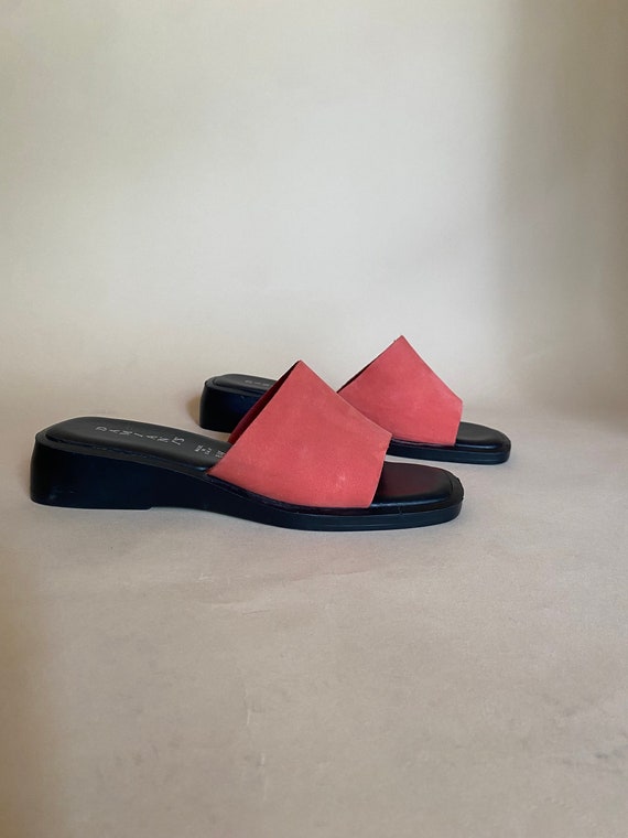Italian Leather Slides | Size 8 - image 2