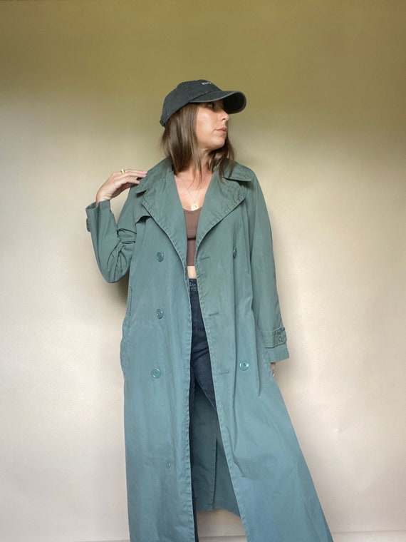 vintage military trench coat - Gem