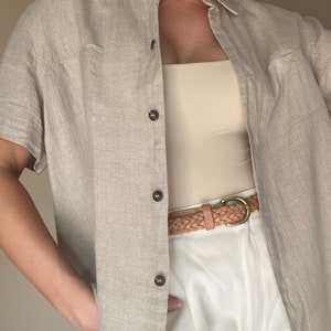 Harvé Benard Linen Top