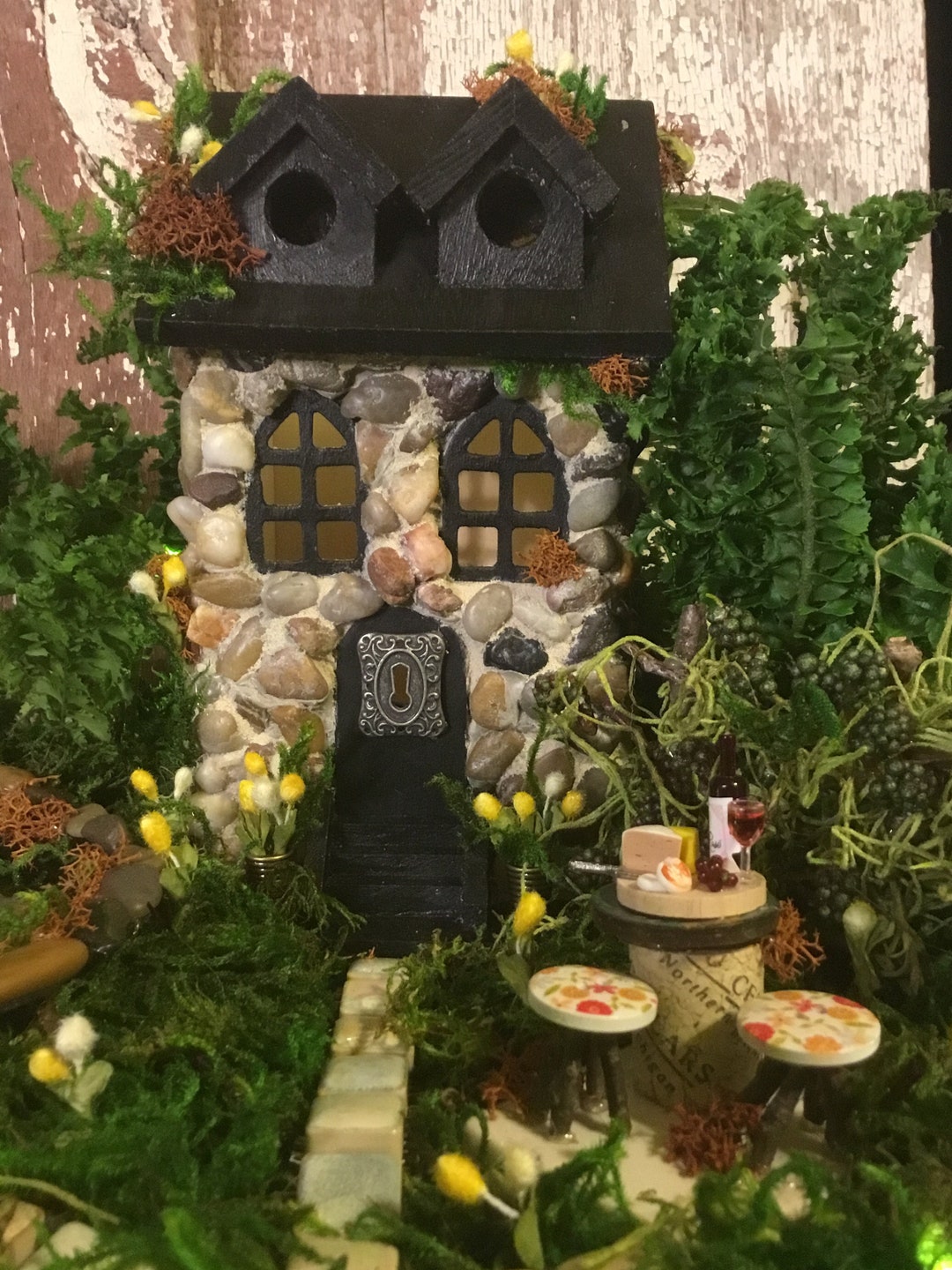 The Fairy Winery Fairy Garden Gifts for Her Garden Etsy