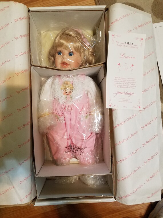 the hamilton collection porcelain dolls