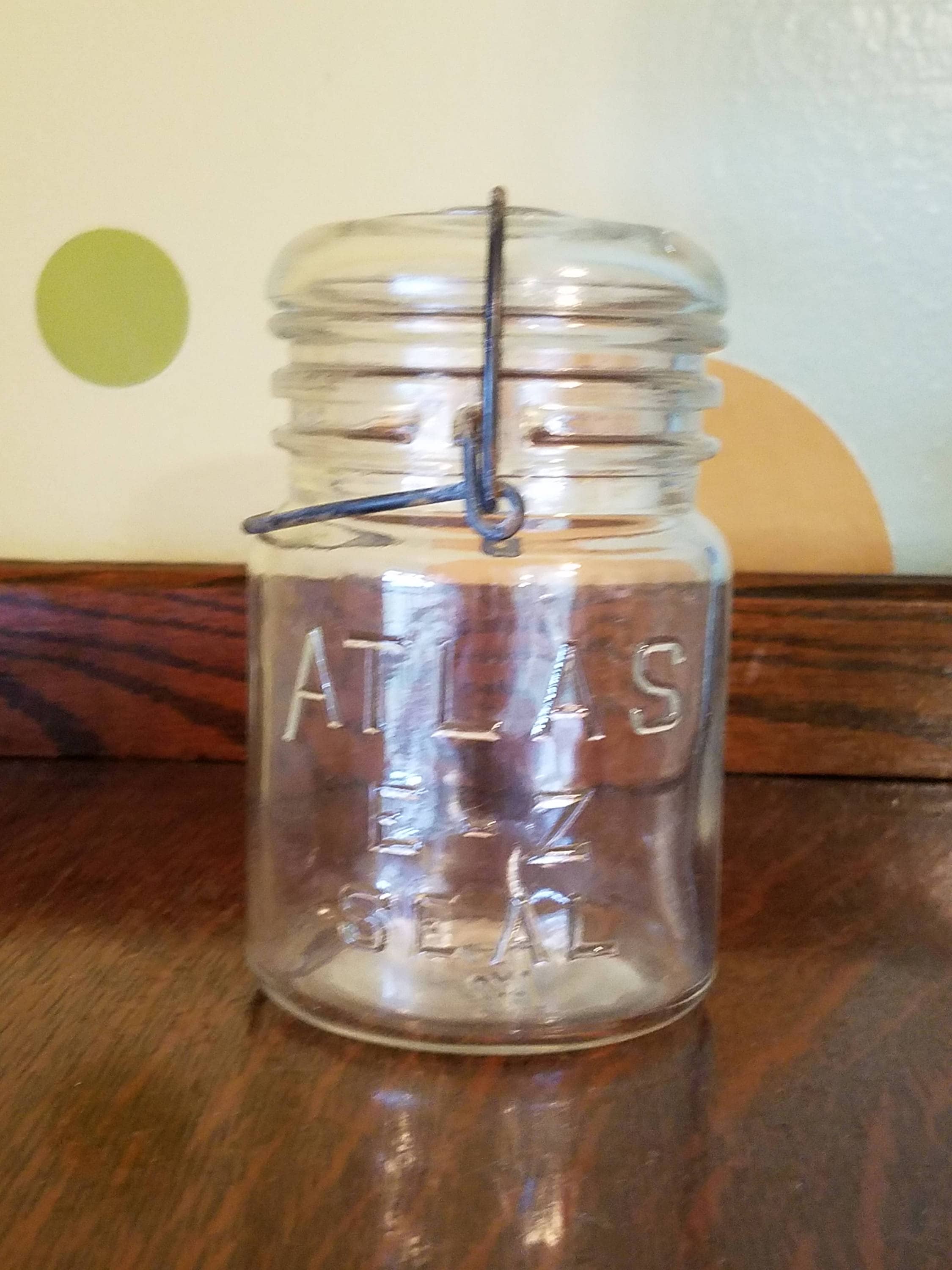 Vintage Collectable Atlas EZ Seal Mason Jars Etsy