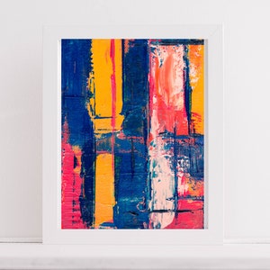 Abstract Digital Download/ Wall Art/ Abstract Wall Art/ Instant Download/ Summer Wall Art