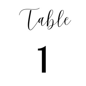 Wedding Table Numbers/ Seating Chart/ Party Planning/ Wedding Planning/ Table Numbers/ Instant Download/ Digital File