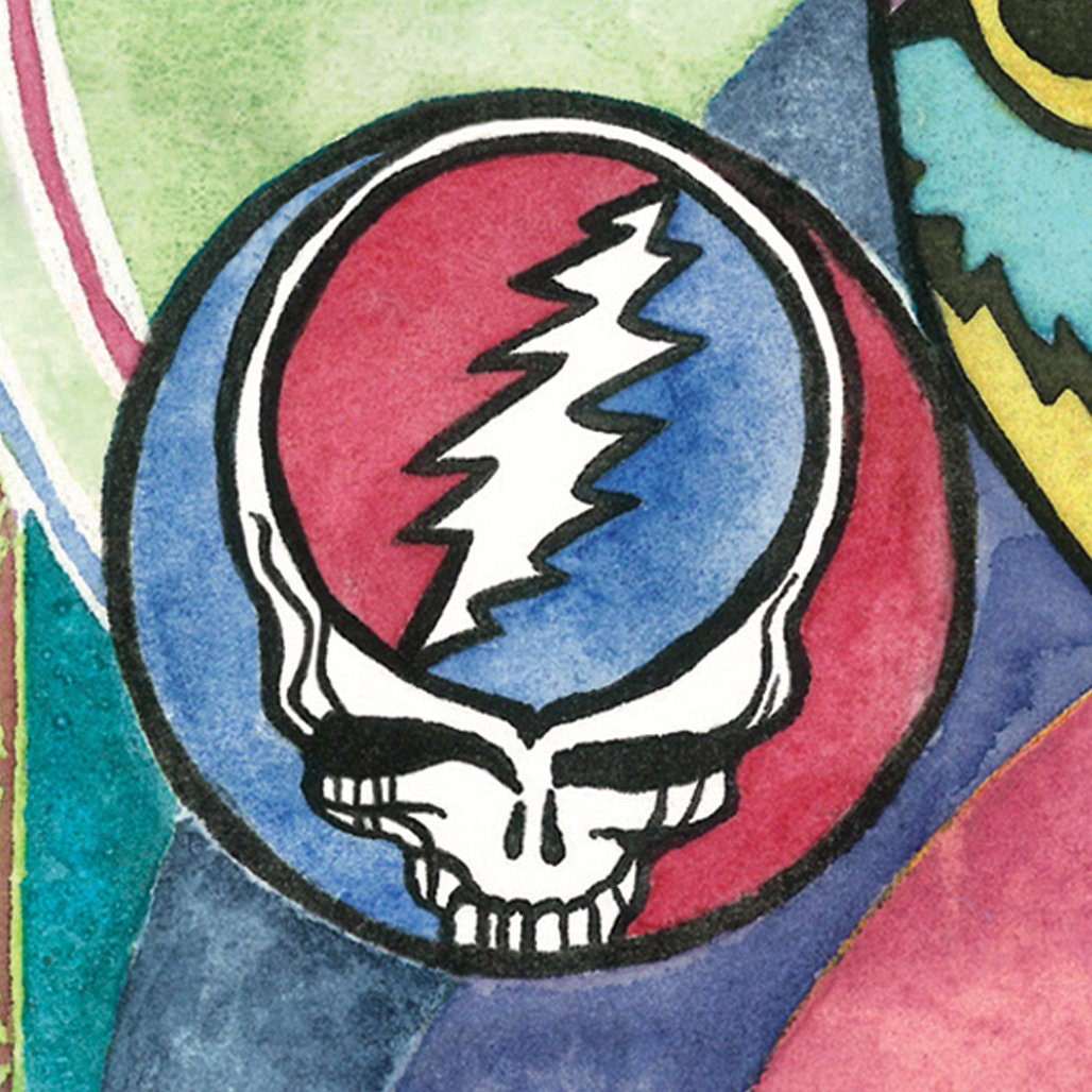 Grateful Dead Lyrics Poster Candyman Lyrics Jerry Garcia Etsy UK