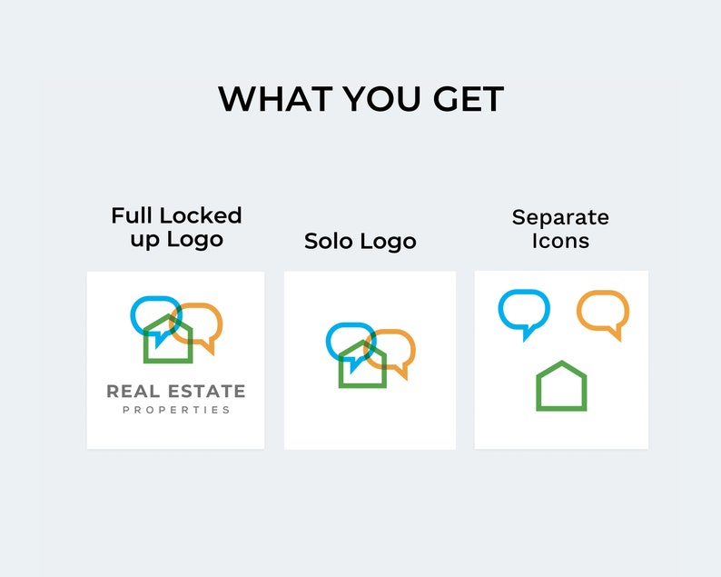 Lively Real Estate Logo Realtor Logo Real Estate Branding Etsy
