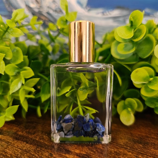 Perfume oil | Vespertine | 15ml roller bottle | Lapis Lazuli