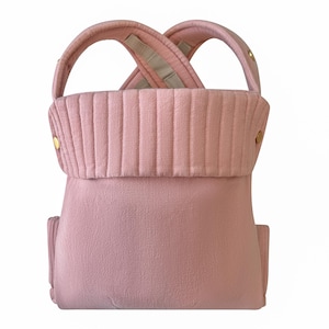 Petal Pink Angel Baby Carrier, transportadora de bebê de luxo com segurança testada