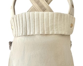 Natural Linen Angel Baby Carrier