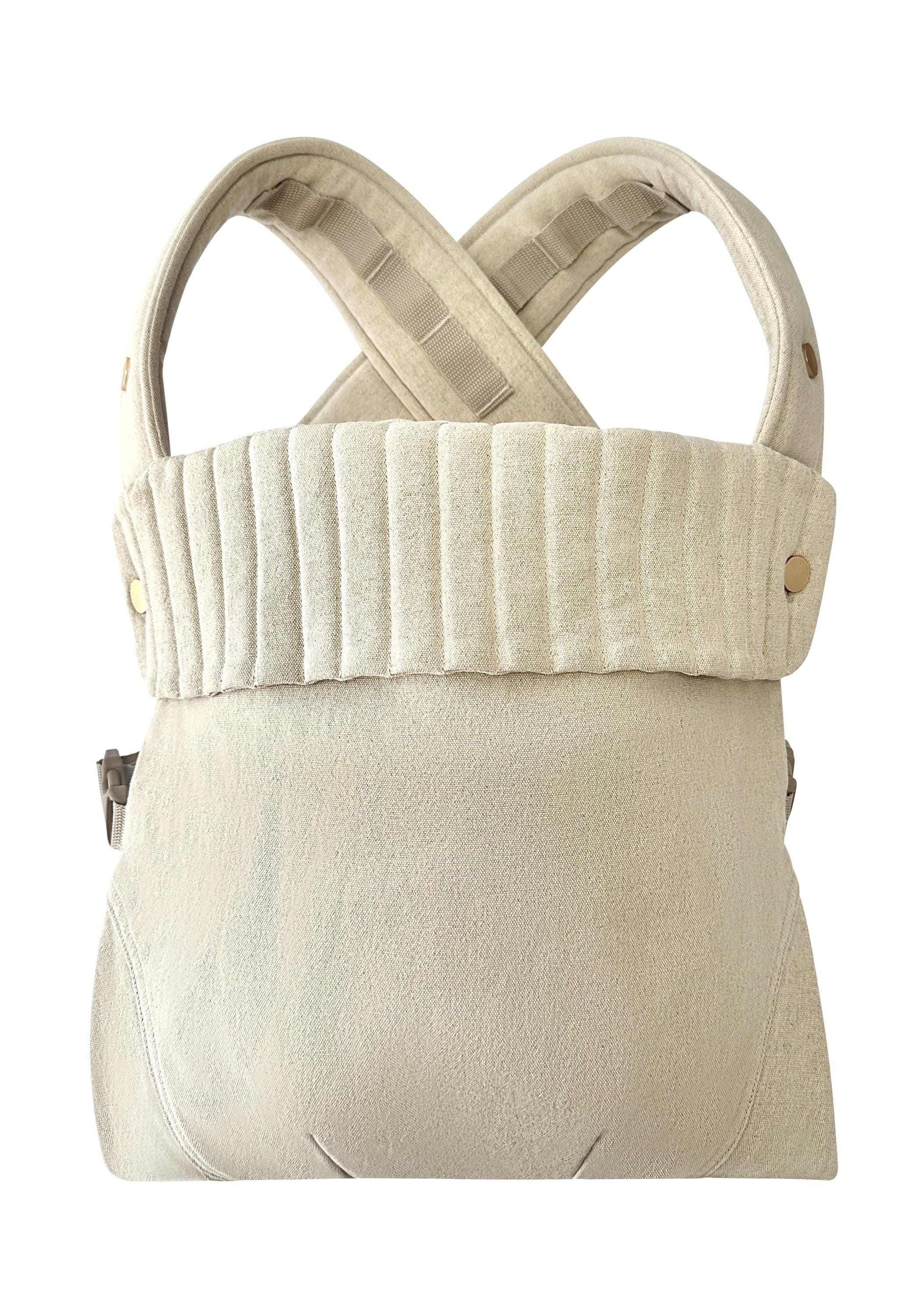 Natural Linen Angel Baby Carrier