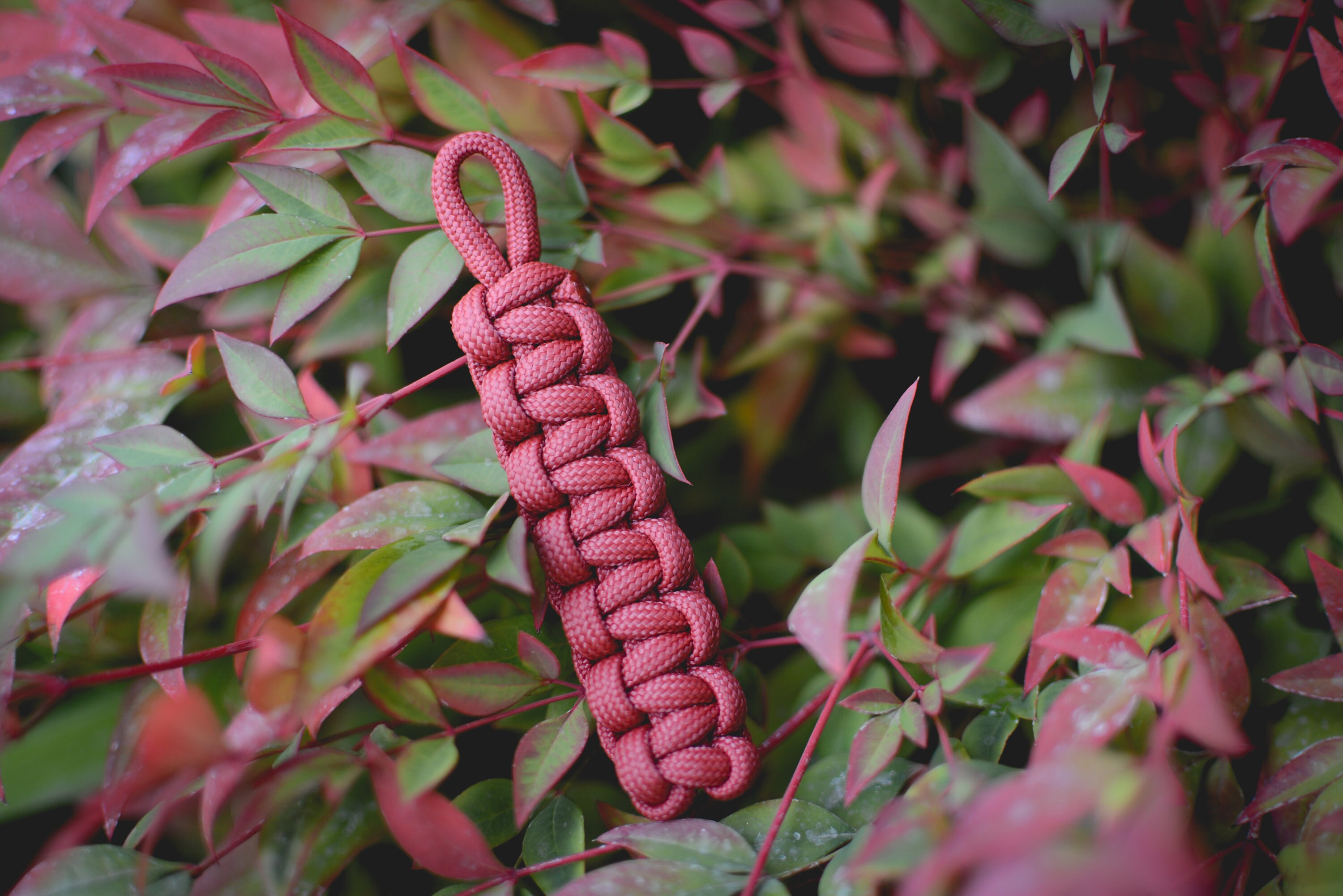 Handmade Paracord Keychain cobra Weave Etsy