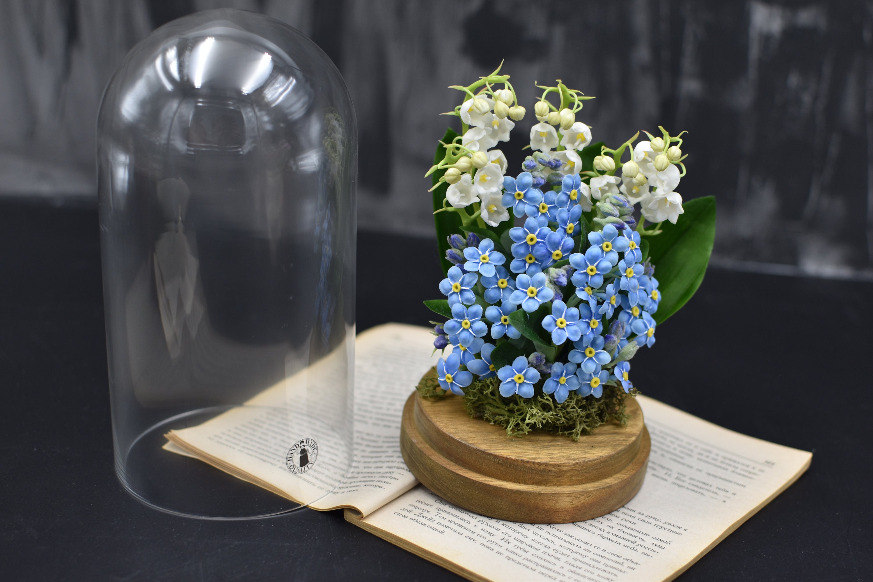 St.Amand MUGUET スズランプレート21cm_C/サンタマン