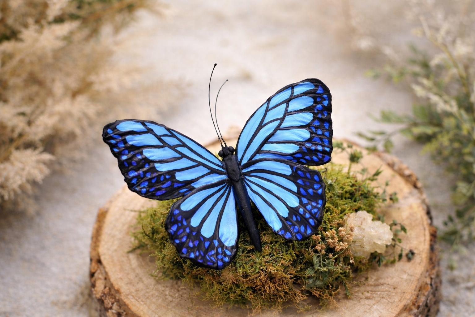 Madam Butterfly 陶器 置物 Porcelain Butterflies - Etsy Singapore