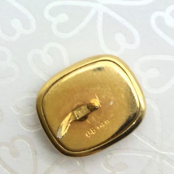 Vintage 14k Gold Tie Tack – Intaglio Warrior Tie … - image 6