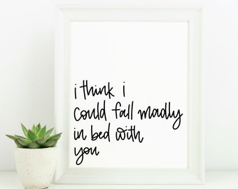Black and White Printable Quote