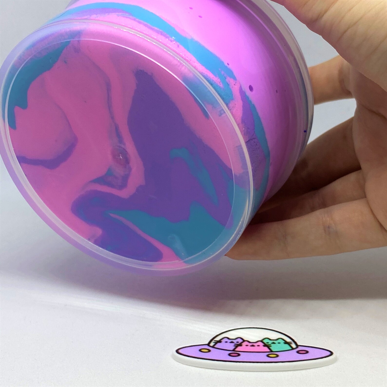 DIY Clay Butter Slime Space Cats Scented Slime Etsy