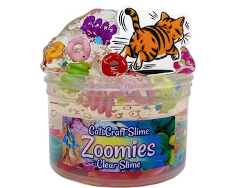 Zoomies - Clear Slime SCENTED ASMR With Charm