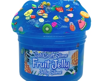 Fruit Jelly Scented Slime, Inflating ASMR Slime (6oz)
