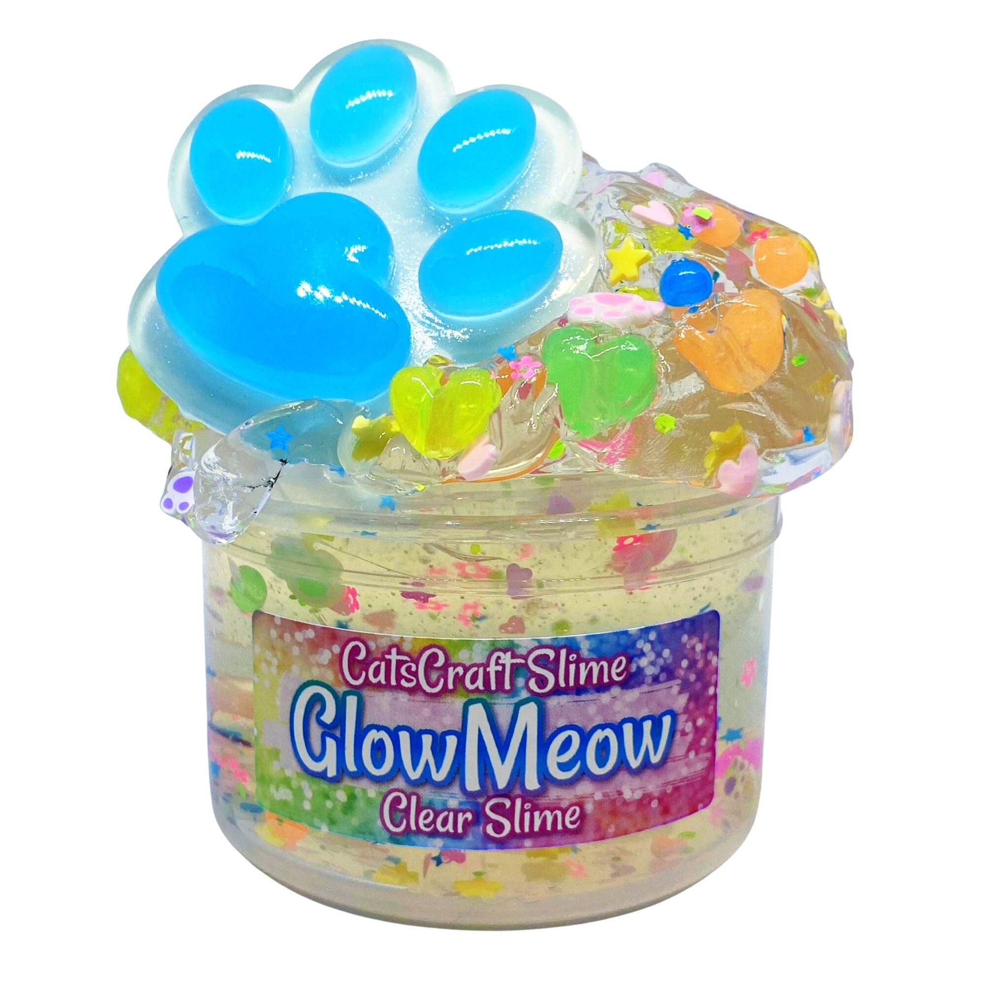 Glow Party Stickers, Glow Slime Stickers, Slime Party, Glow in the Dark  Slime, Slime Favors, Labels, Slime Favors, DIY Slime, Neon Slime 
